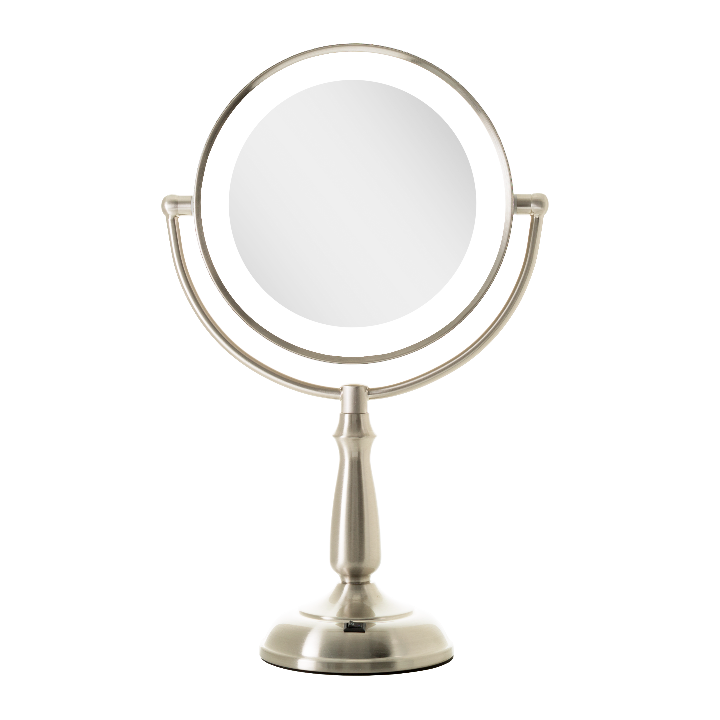 Lighted Makeup Mirror with Magnification & Toggle Switch