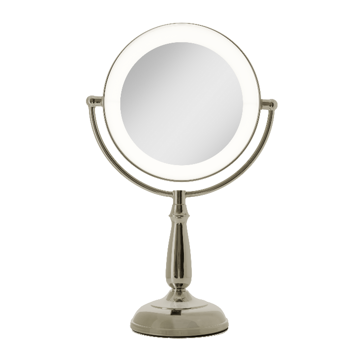 Lighted Makeup Mirror with Magnification & Toggle Switch