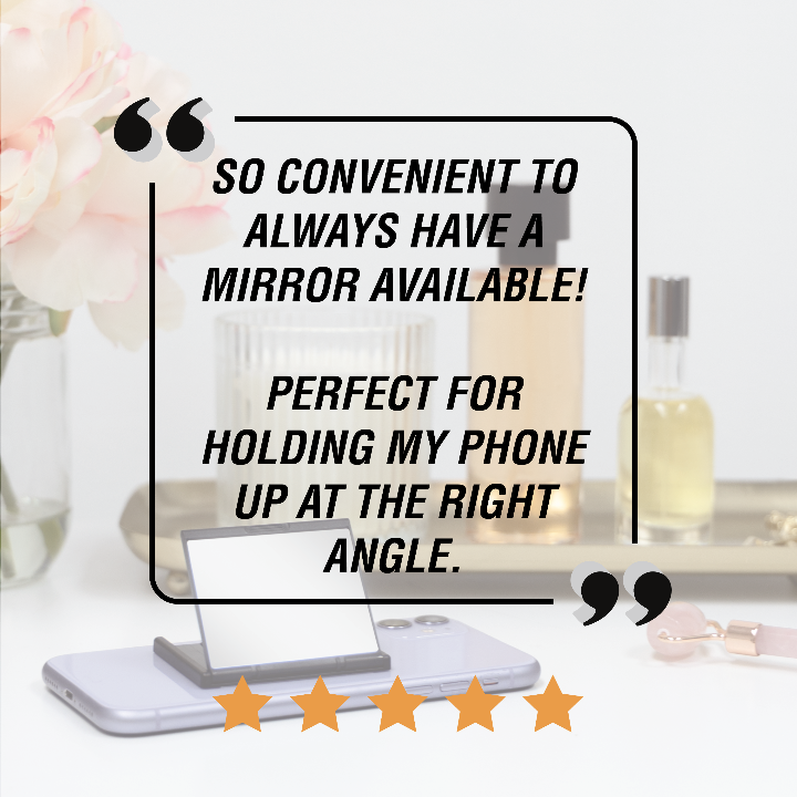 Smart Device Attachable Makeup Mirror